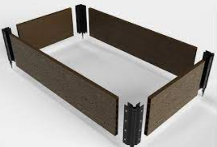 Угловой элемент поворотный, 60-300град., пластик.(Коричневый)