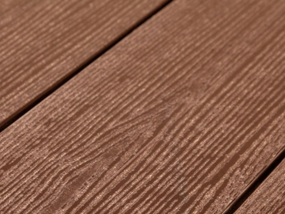 Террасная доска из ДПК Savewood Ornus радиальный распил терракотовый