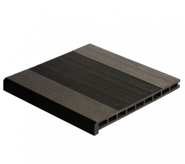 Ступень дпк Polywood пустотелая Графит Ступень дпк Polywood пустотелая Графит